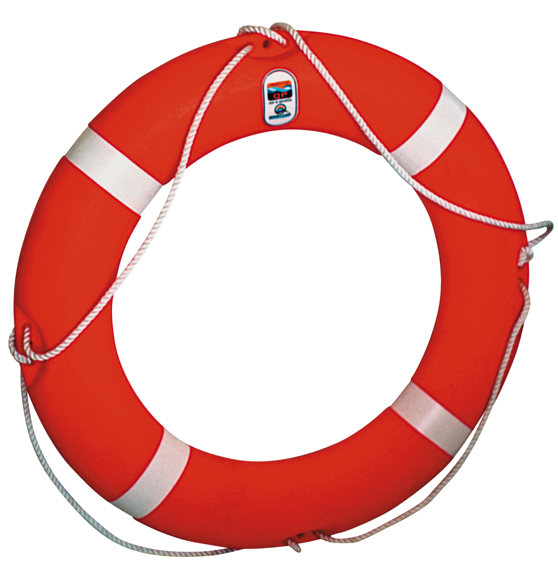 Salvavidas homologado qp de 45 cm ø interior naranja de la marca QP Salvavidas homologado qp de 45 cm ø interior naranja de la marca QP