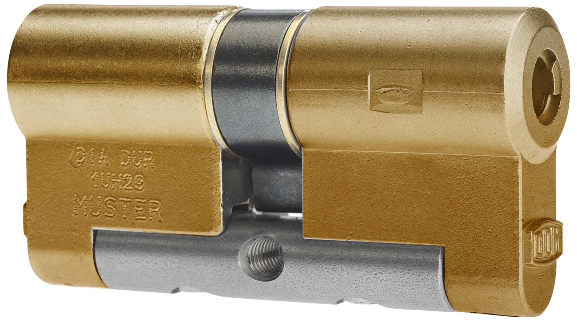 1X Cilindro De Puerta 70 Mm 35/35 5 Llave Cilindro Con Diferentes - Foto 10