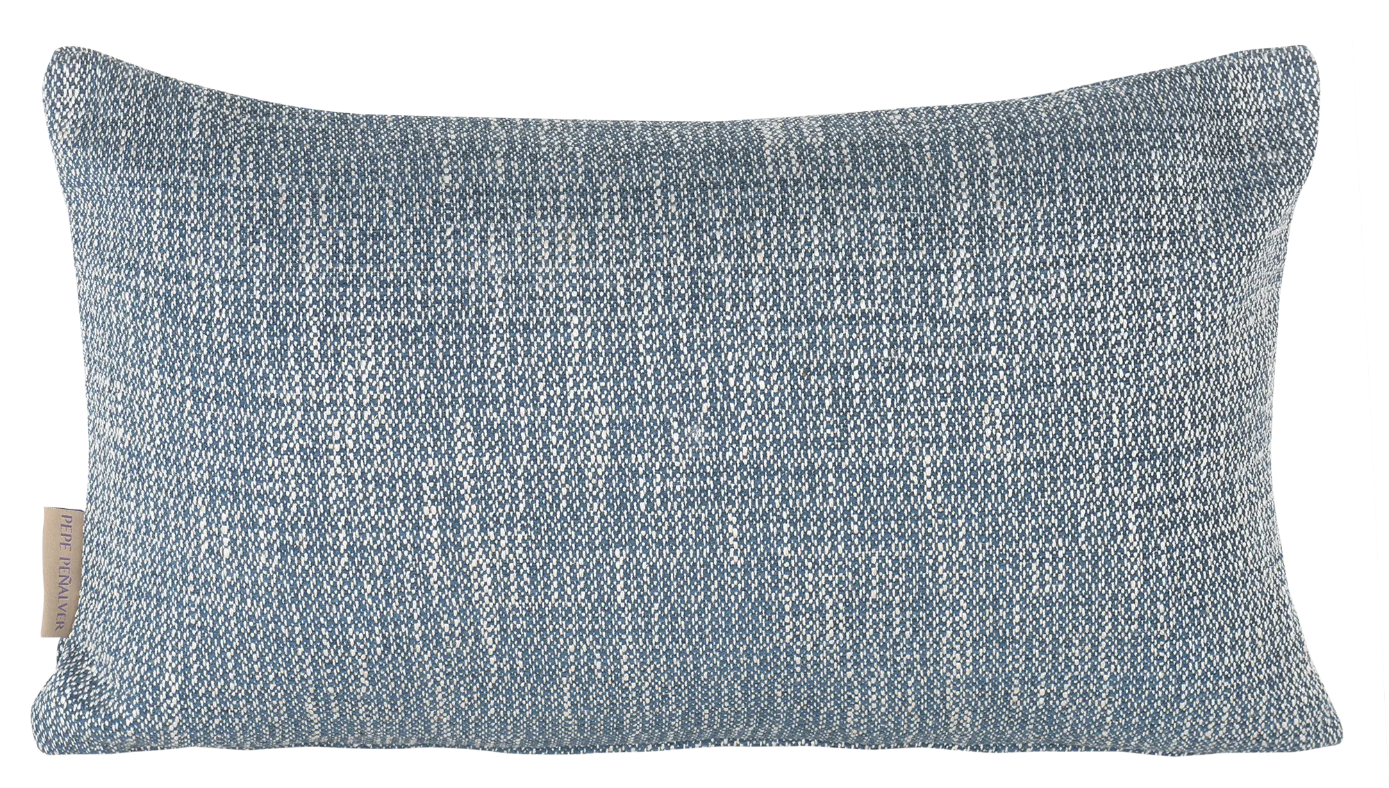 Cojín decorativo okinawa viscosa azul 30x50cm