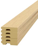 Pack 5 Rodapiés Cable Mod040 10x225x1,5 cm | Leroy Merlin