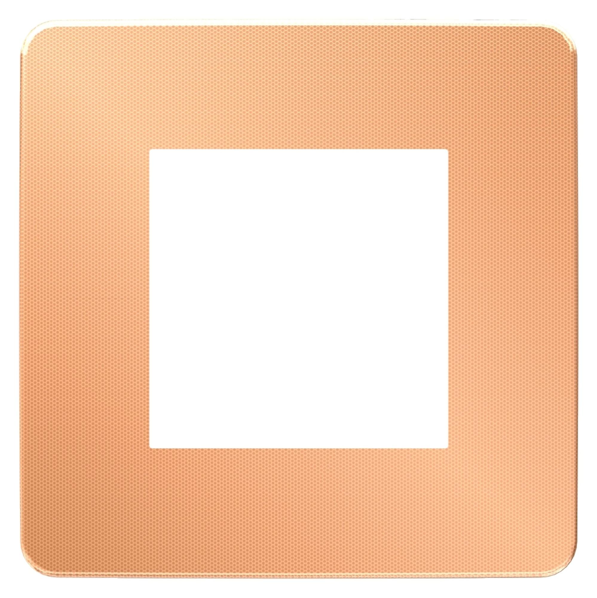 Marco individual schneider new unica studio cobre y blanco