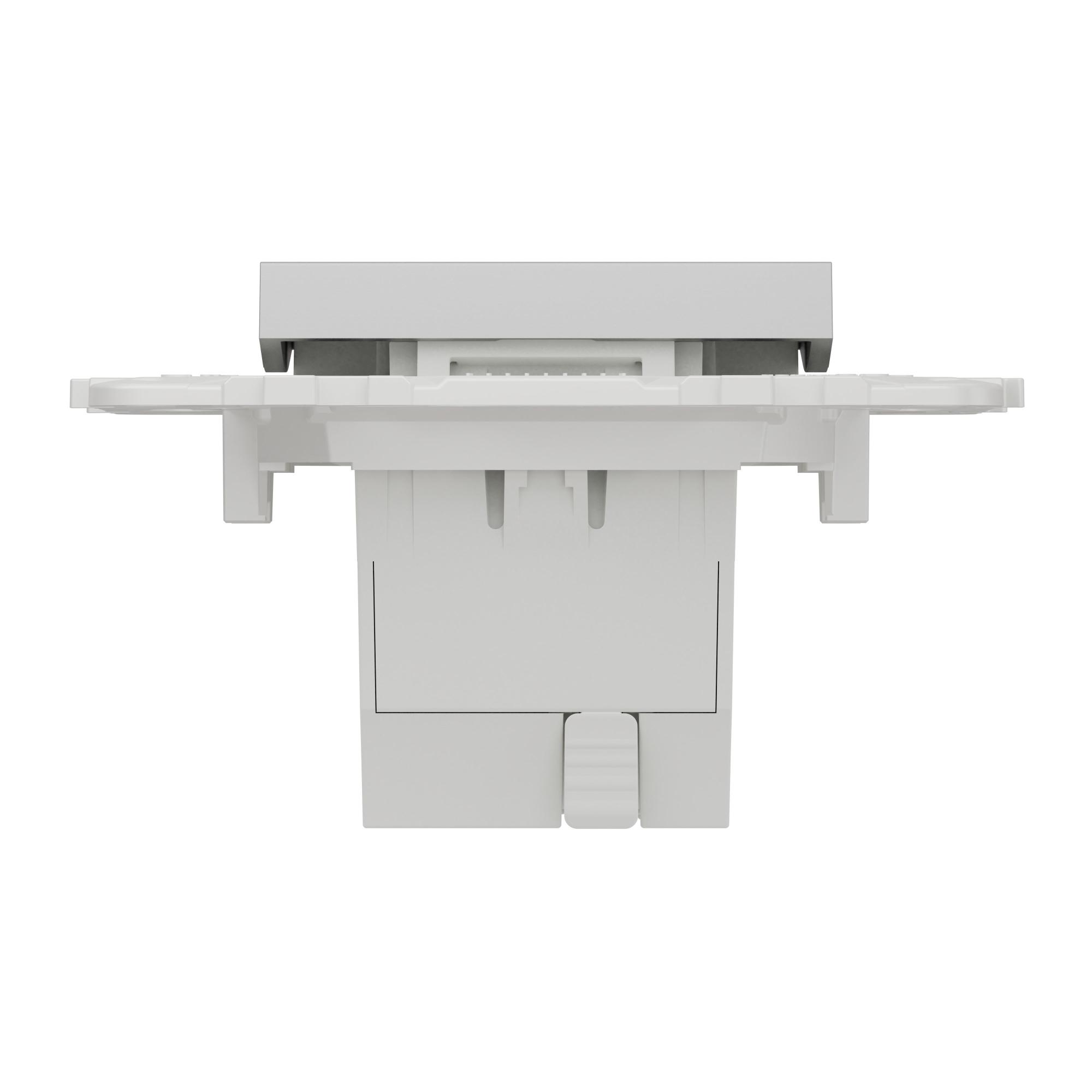 Interruptor de persianas schneider new unica aluminio