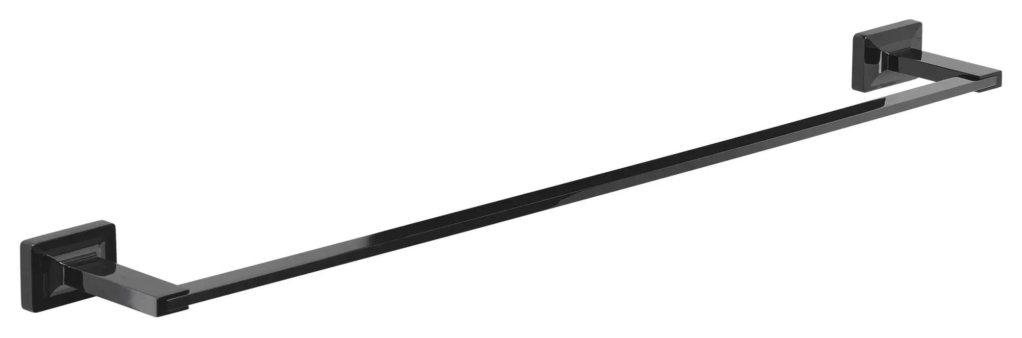 Toallero gran torino negro 65.5x3.5 cm