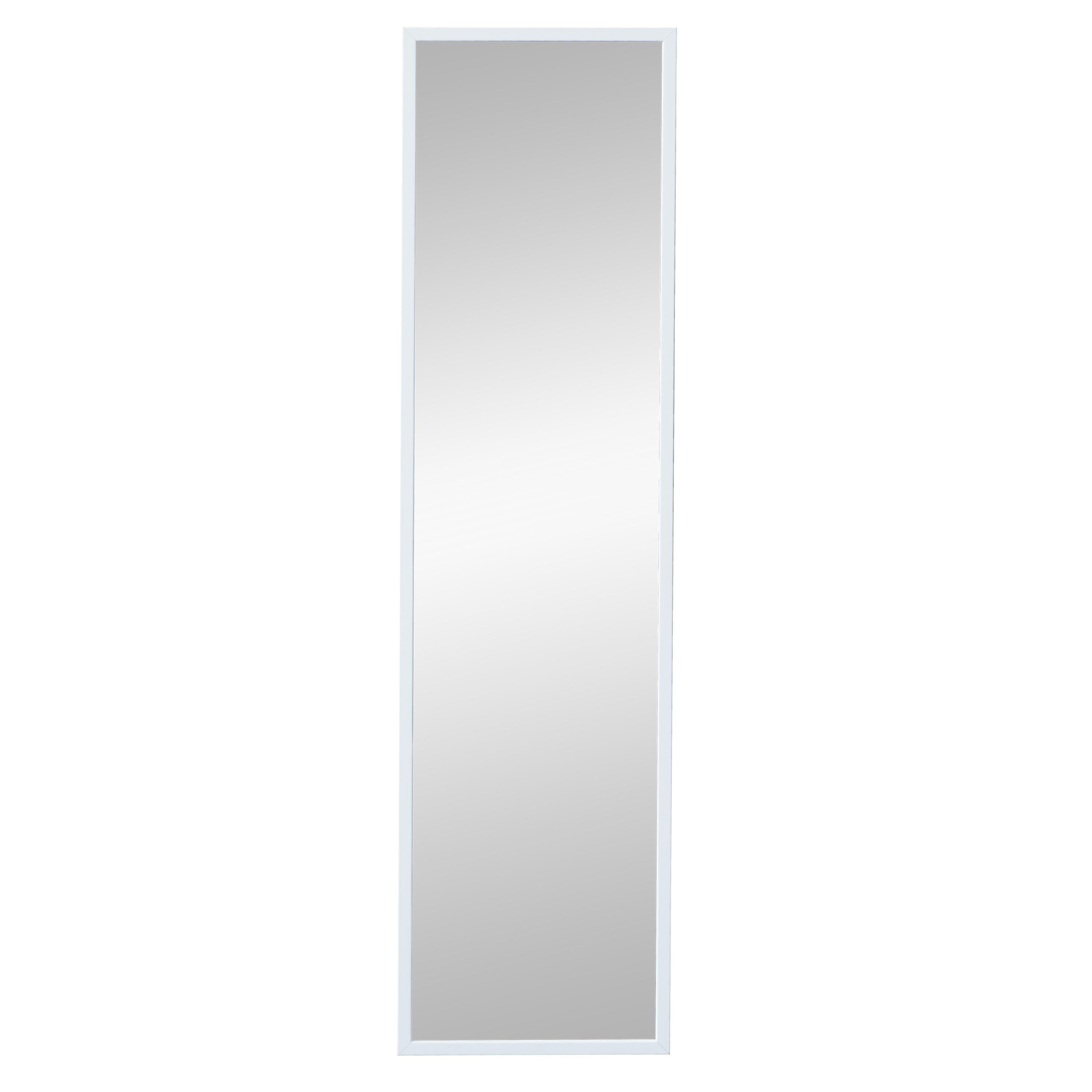 Espejo enmarcado rectangular Puerta negro INSPIRE 120 x 30 cm