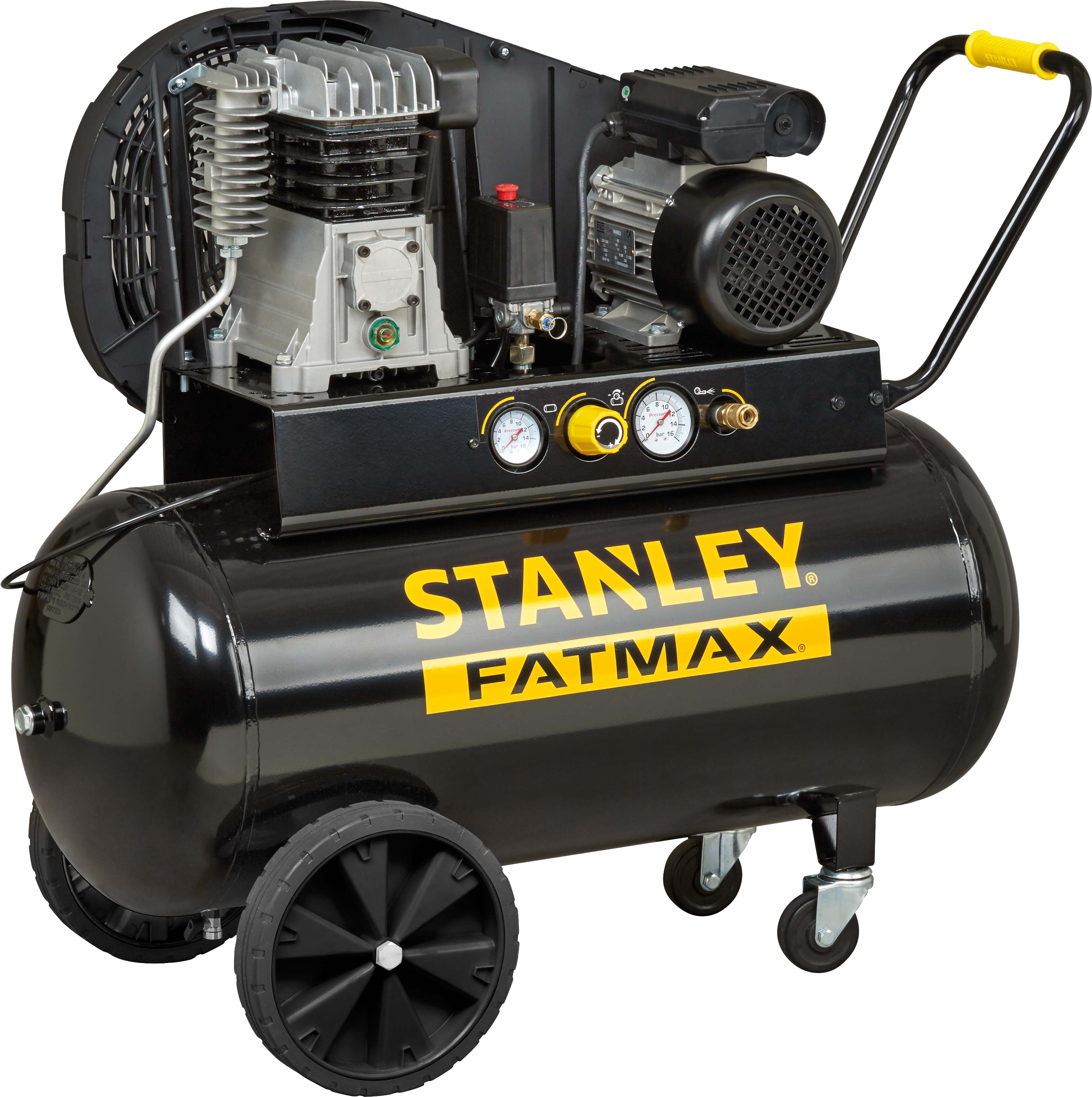 Compresor correas stanley fatmax b350/10/100 de 3 cv y 100l de depósito