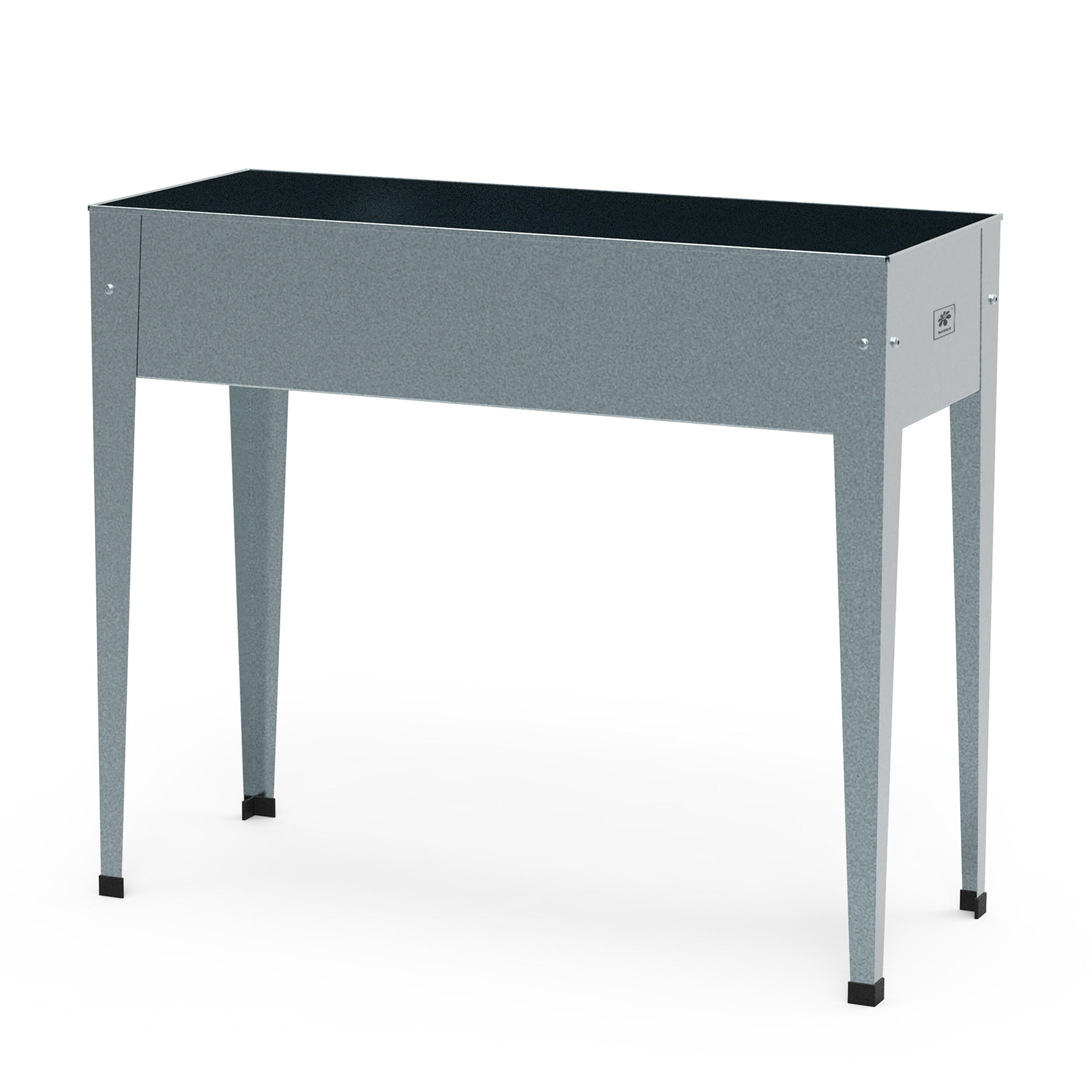 Mesa de cultivo elevada gris 100x84x40cm