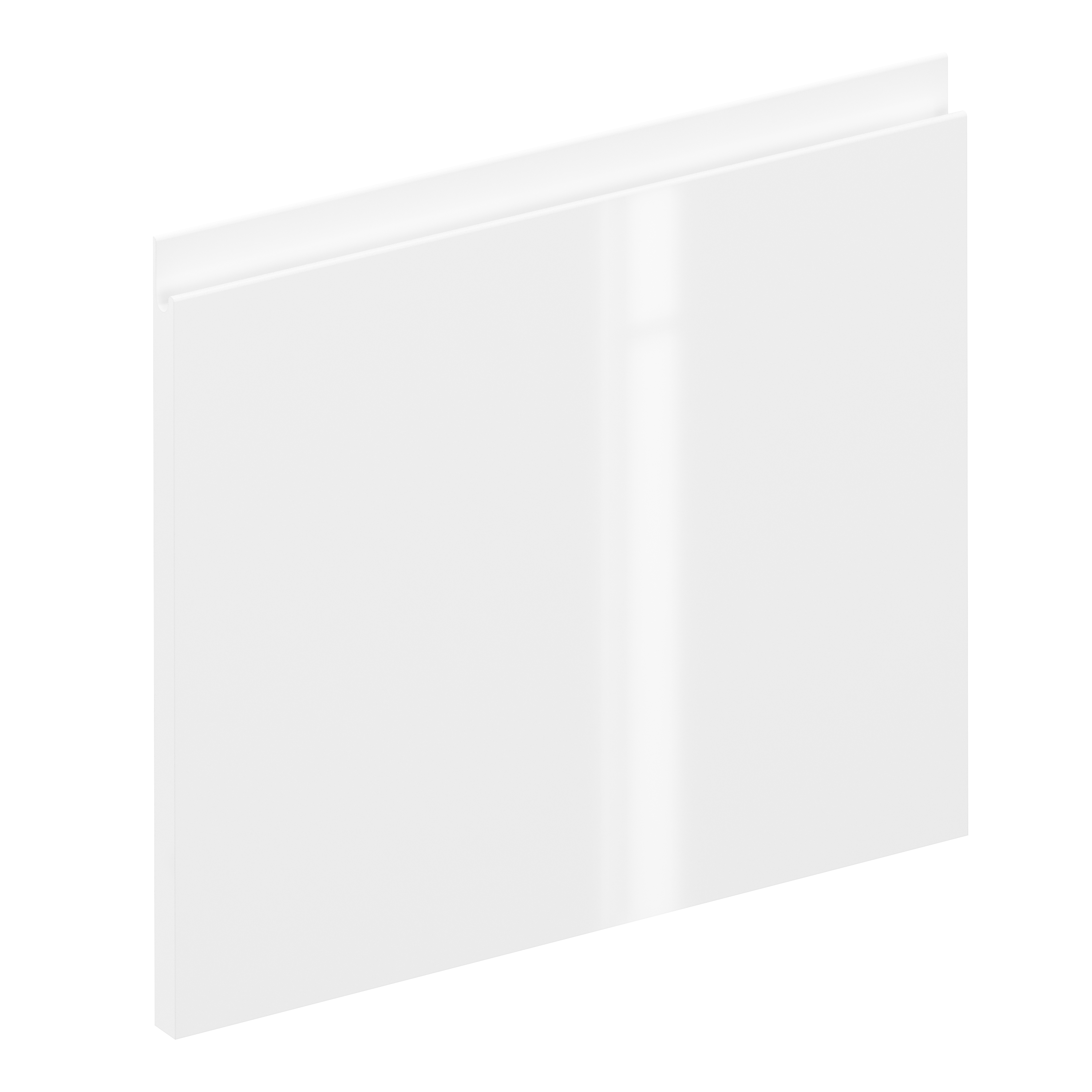 Frente de cajón de cocina tokyo blanco brillo h 38.4 x l 45 cm