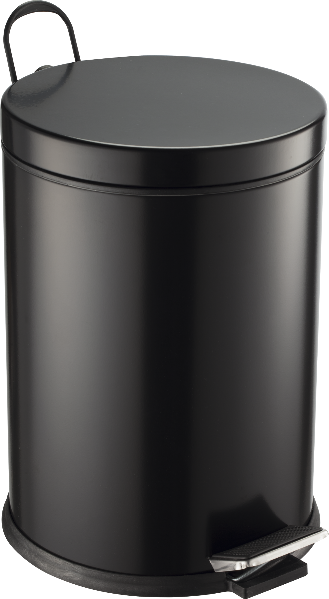 Papelera de baño sena negro 12l de la marca Sin marca