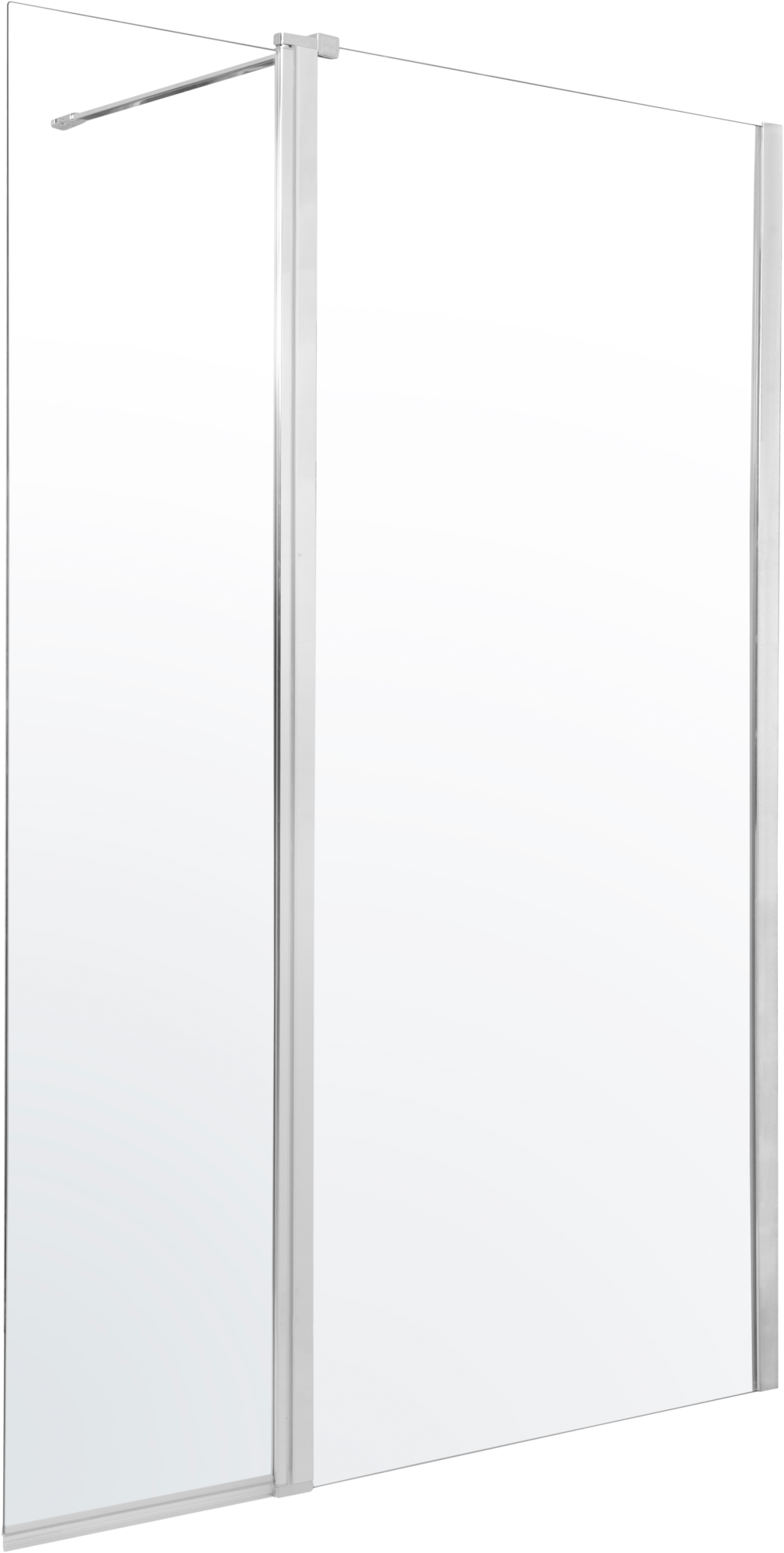 Panel ducha remix 2h transparente 130 cm