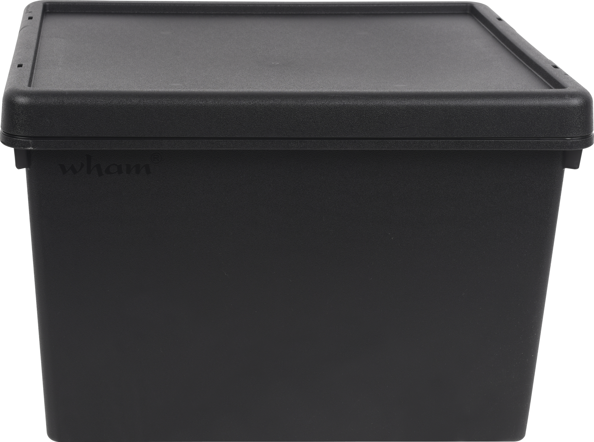 Caja bambox reciclada negro de 32x40x50 cm 45l