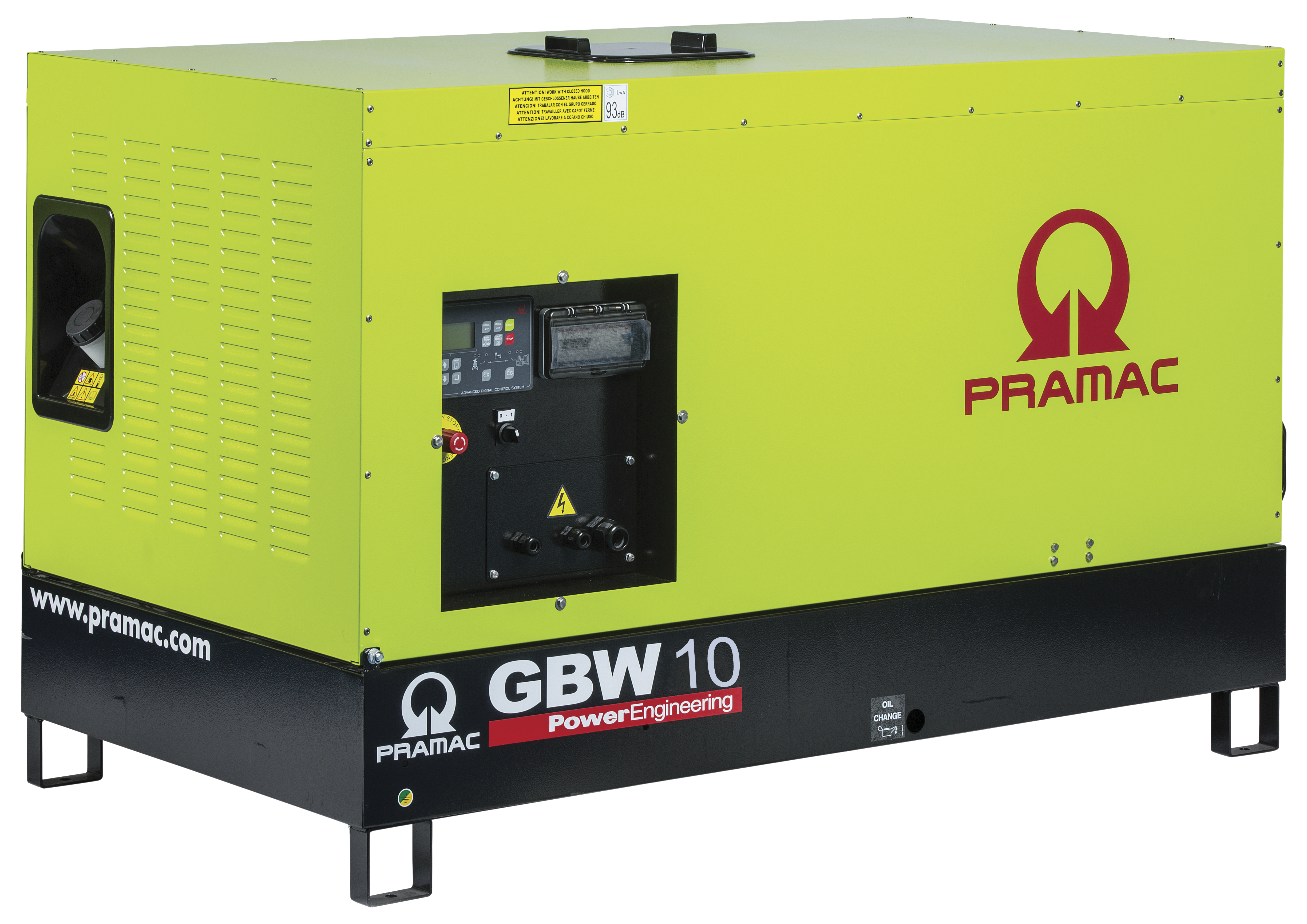 Generador pramac gbw10p automático
