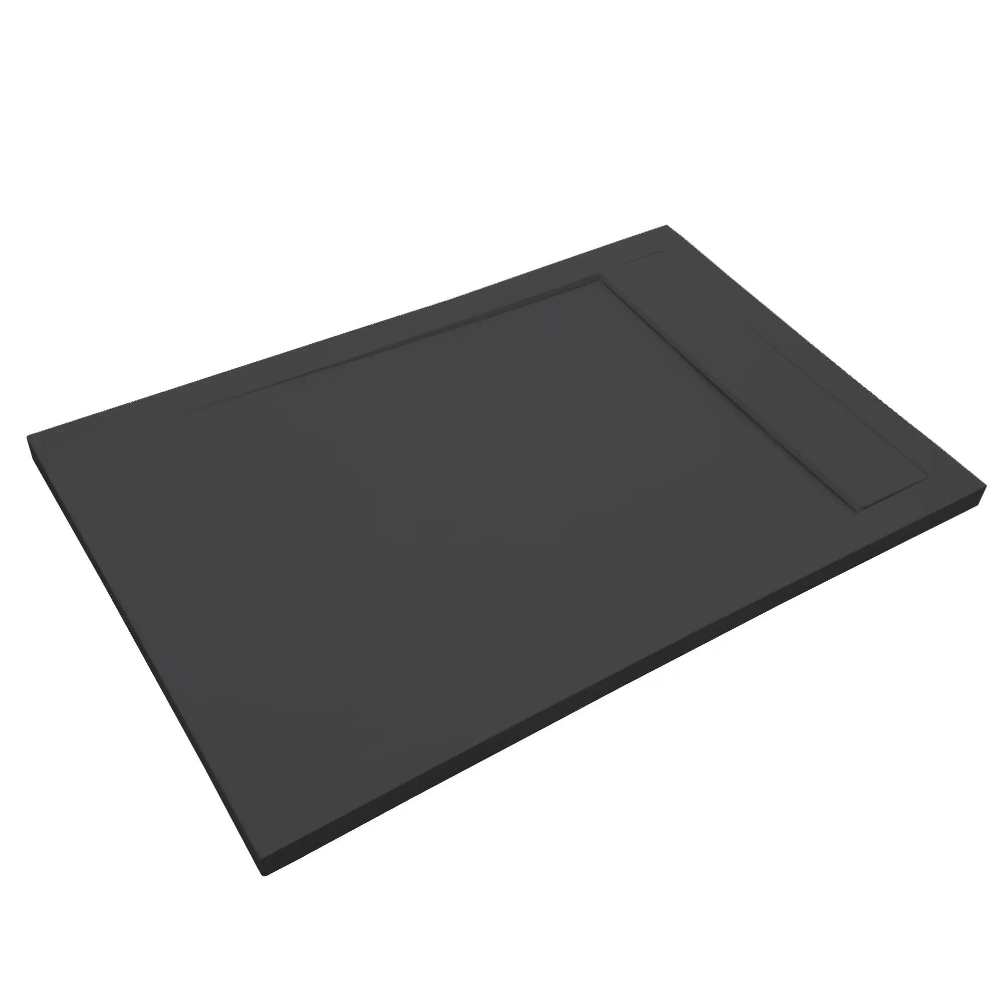 Plato de ducha new york 140x70 cm negro