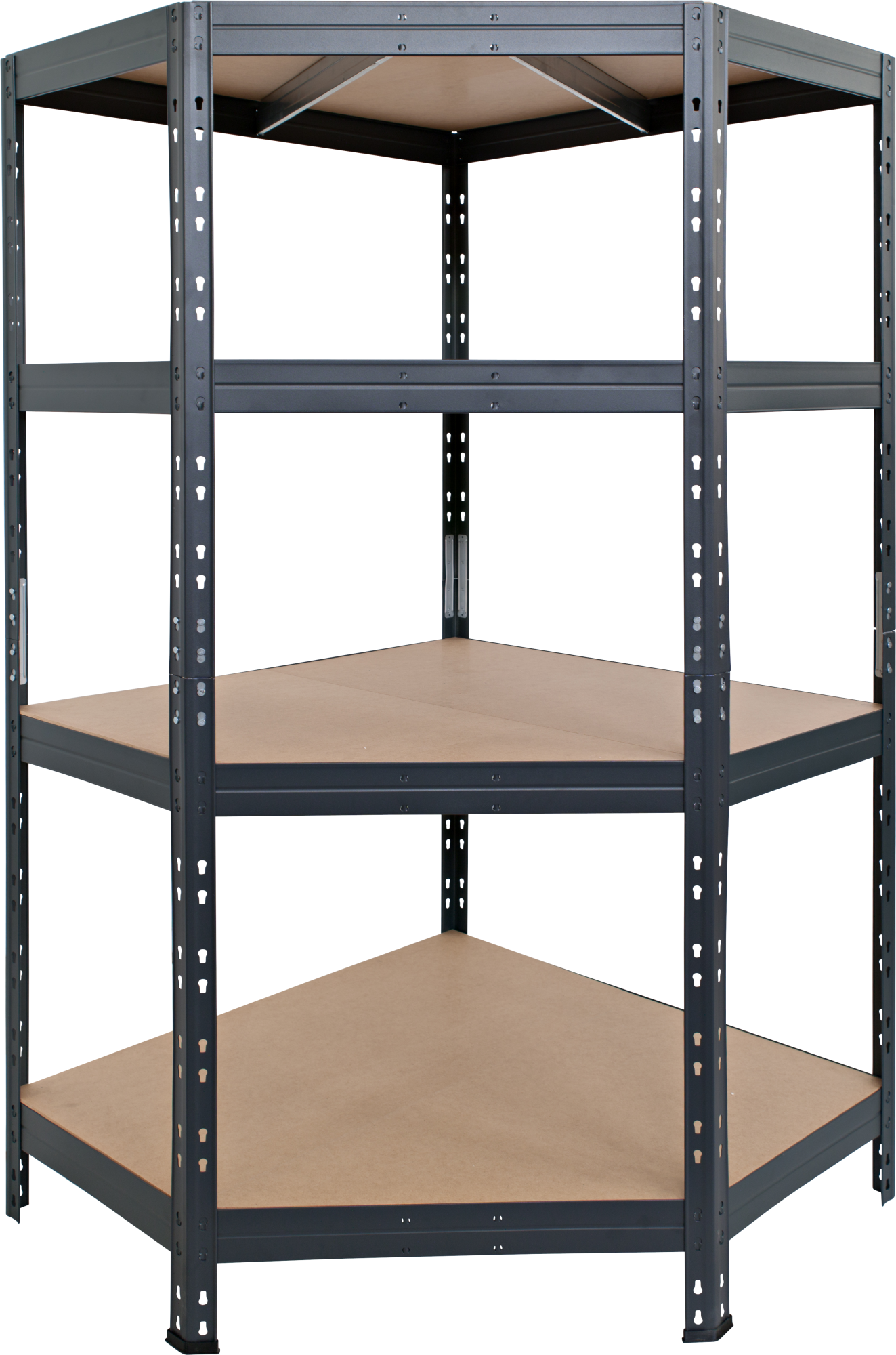 Estanter a Met lica CORNER GARAGE 180x90x45cm Gris Text Sin Tornillos 
