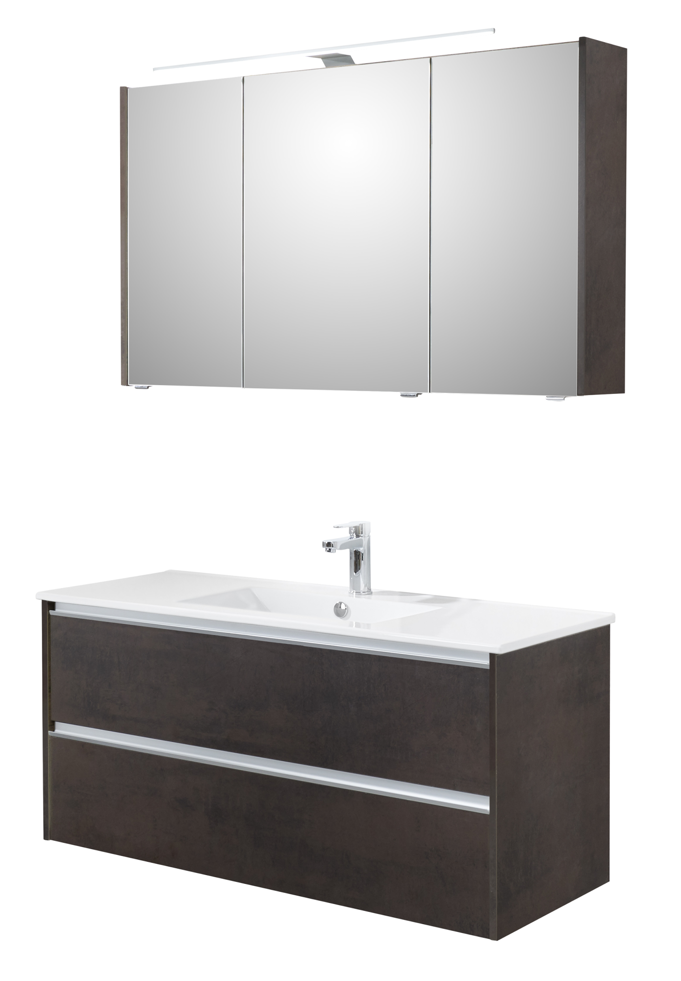 Mueble de baño laneo marrón 120x48 cm de la marca PELIPAL