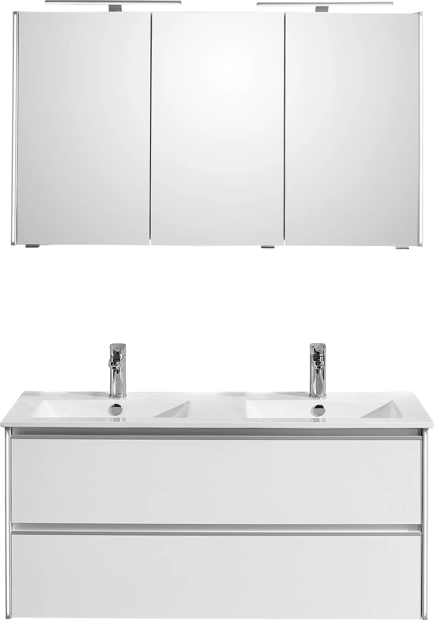 Mueble de baño laneo blanco 120x48 cm