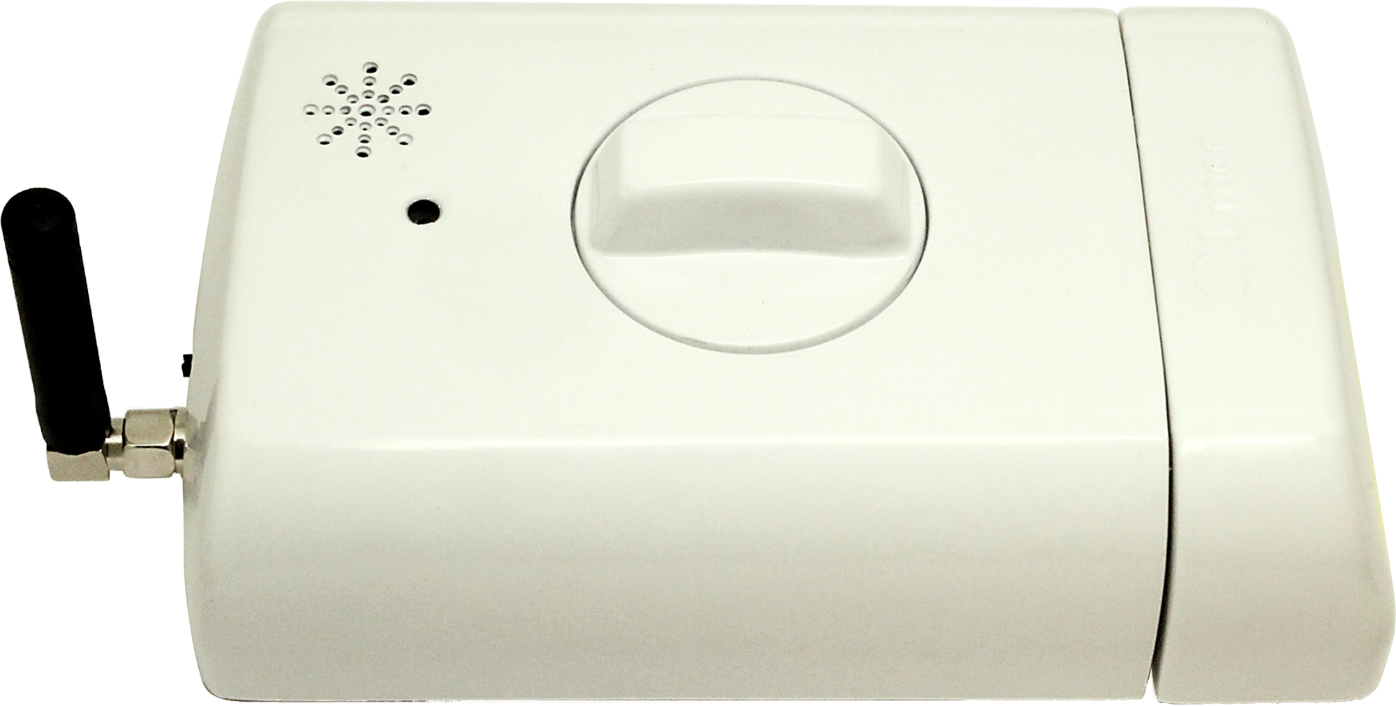 Cerradura eléctrica lince blanco con mando a distancia