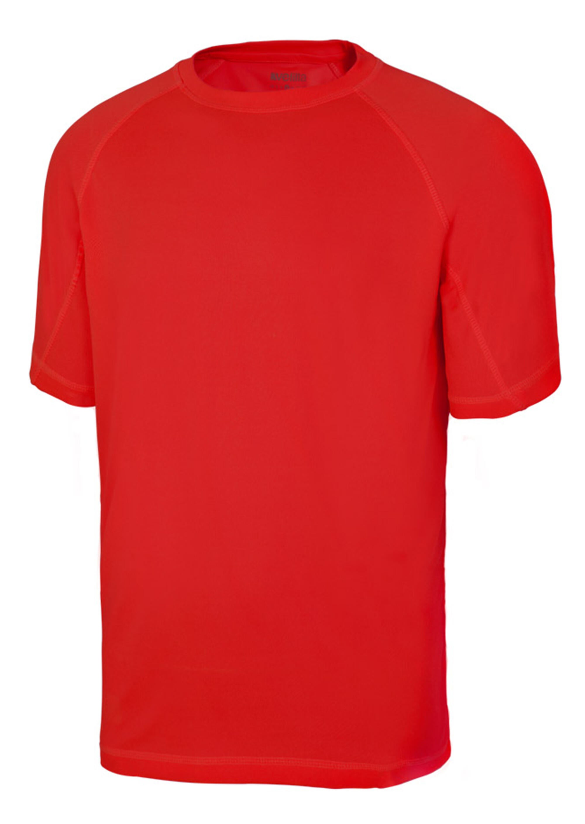 Camiseta técnica velilla rojo vivo tl