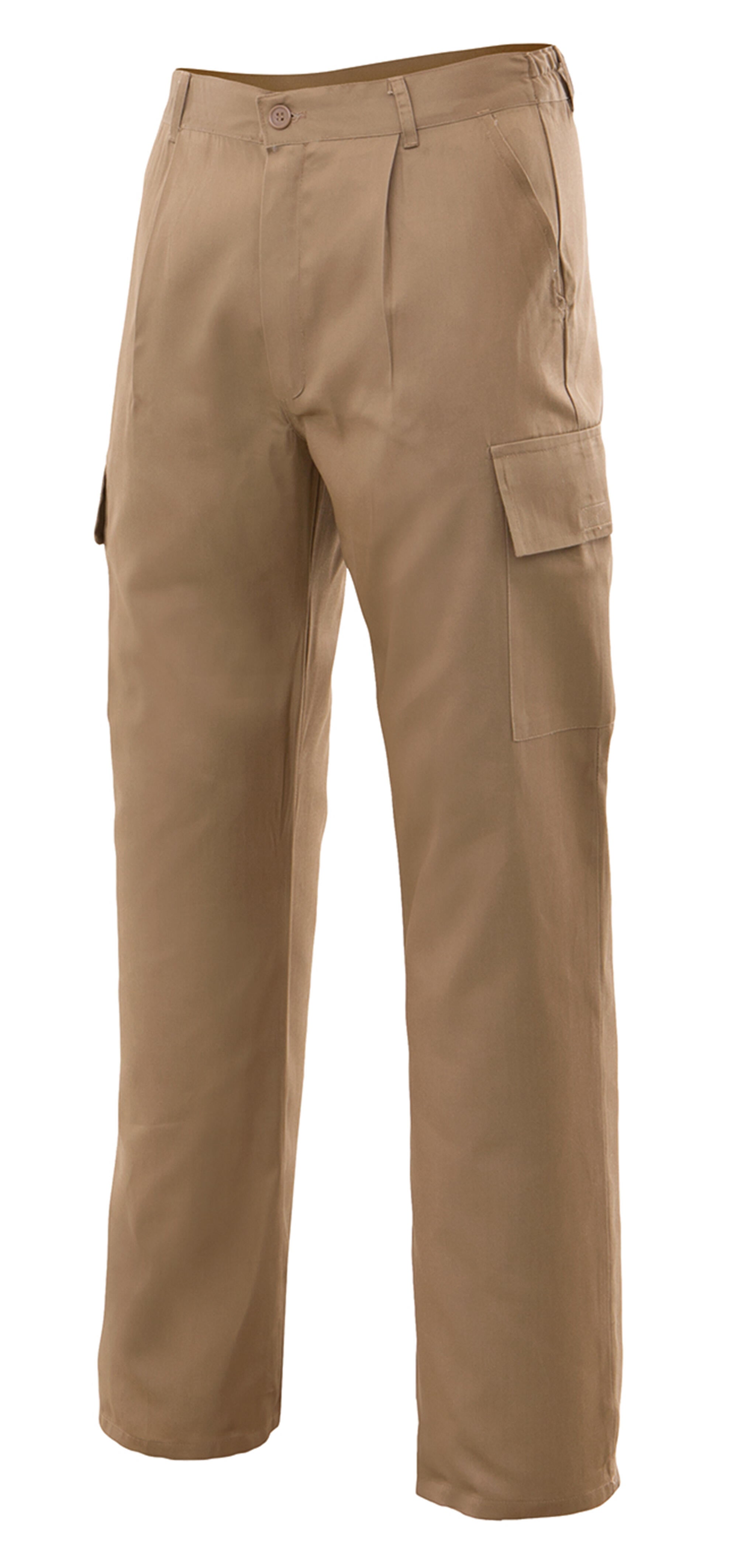 Pantalon de trabajo vertice multibolsillo beige t36