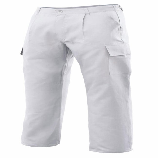 Pantalon trabajo VERTICE multibolsillo blanco T40 | Leroy Merlin