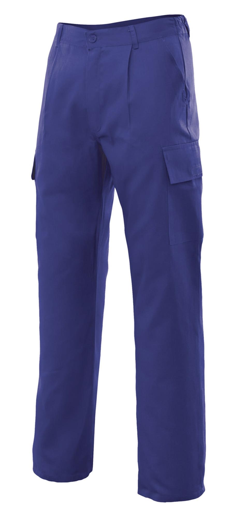 Pantalon de trabajo vertice multibolsillo azulina t36