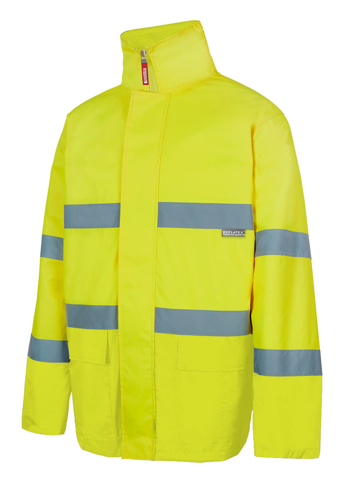 Parka alta visibilidad amarillo fluor 4xl