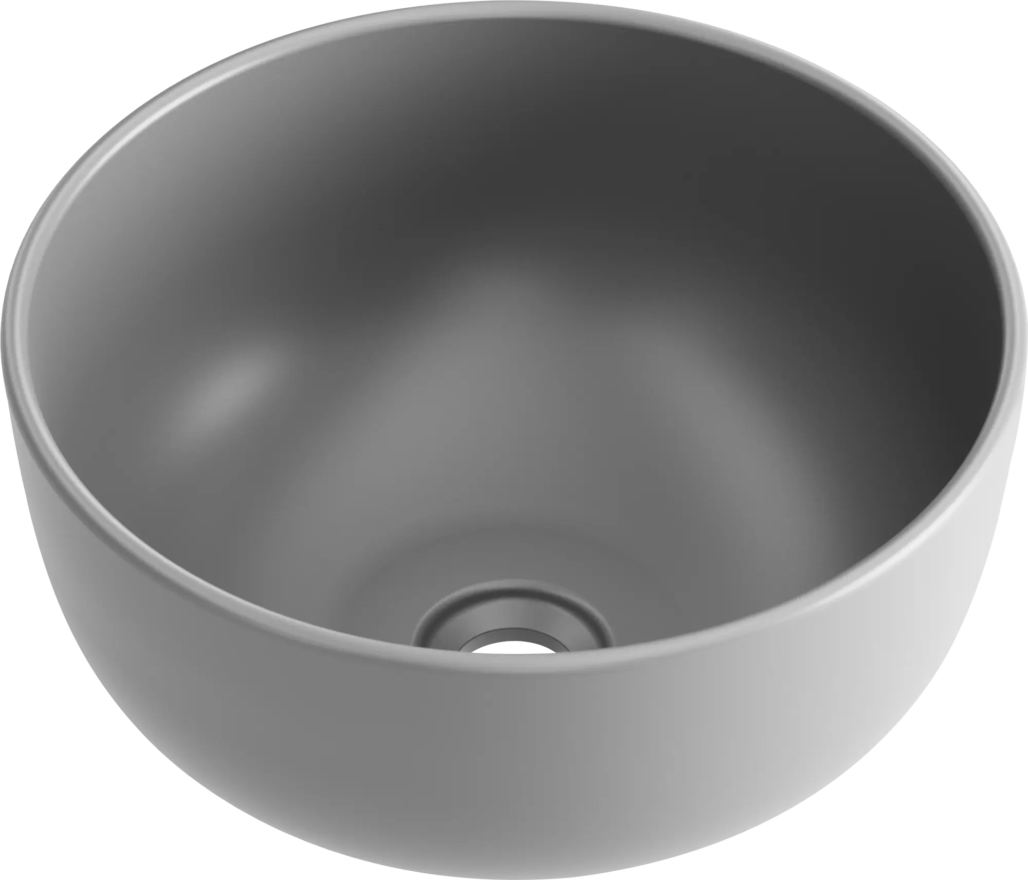 Lavabo benzo gris / plata 37x17x37 cm