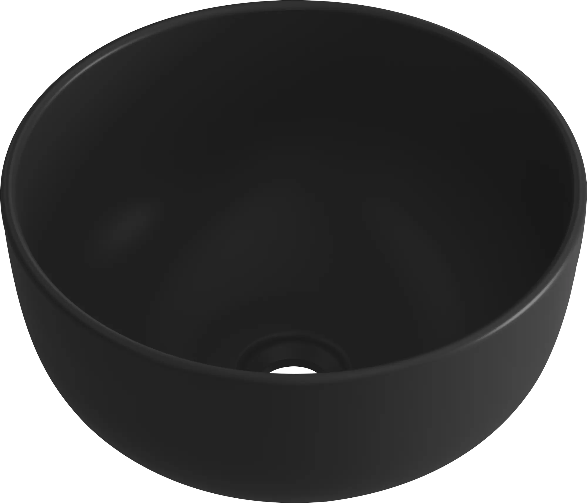 Lavabo benzo negro 37x17x37 cm