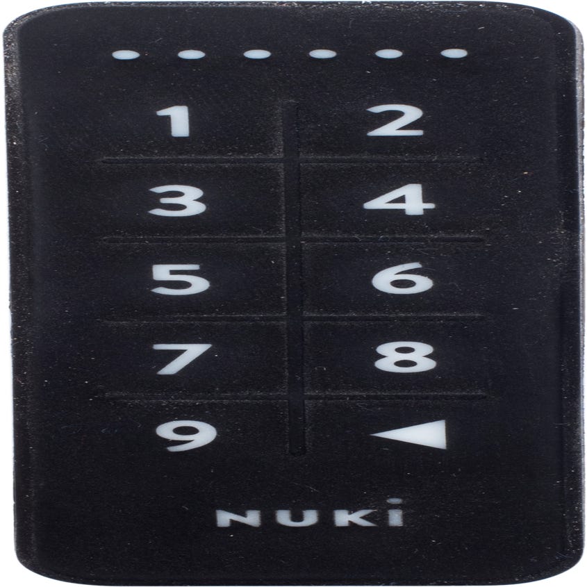 Nuki Keypad 2.0 Abre la Puerta con un código o con la Huella Digital de  Forma rápida y cómoda, Accesorio Nuki Smart Lock, Bluetooth : :  Bricolaje y herramientas