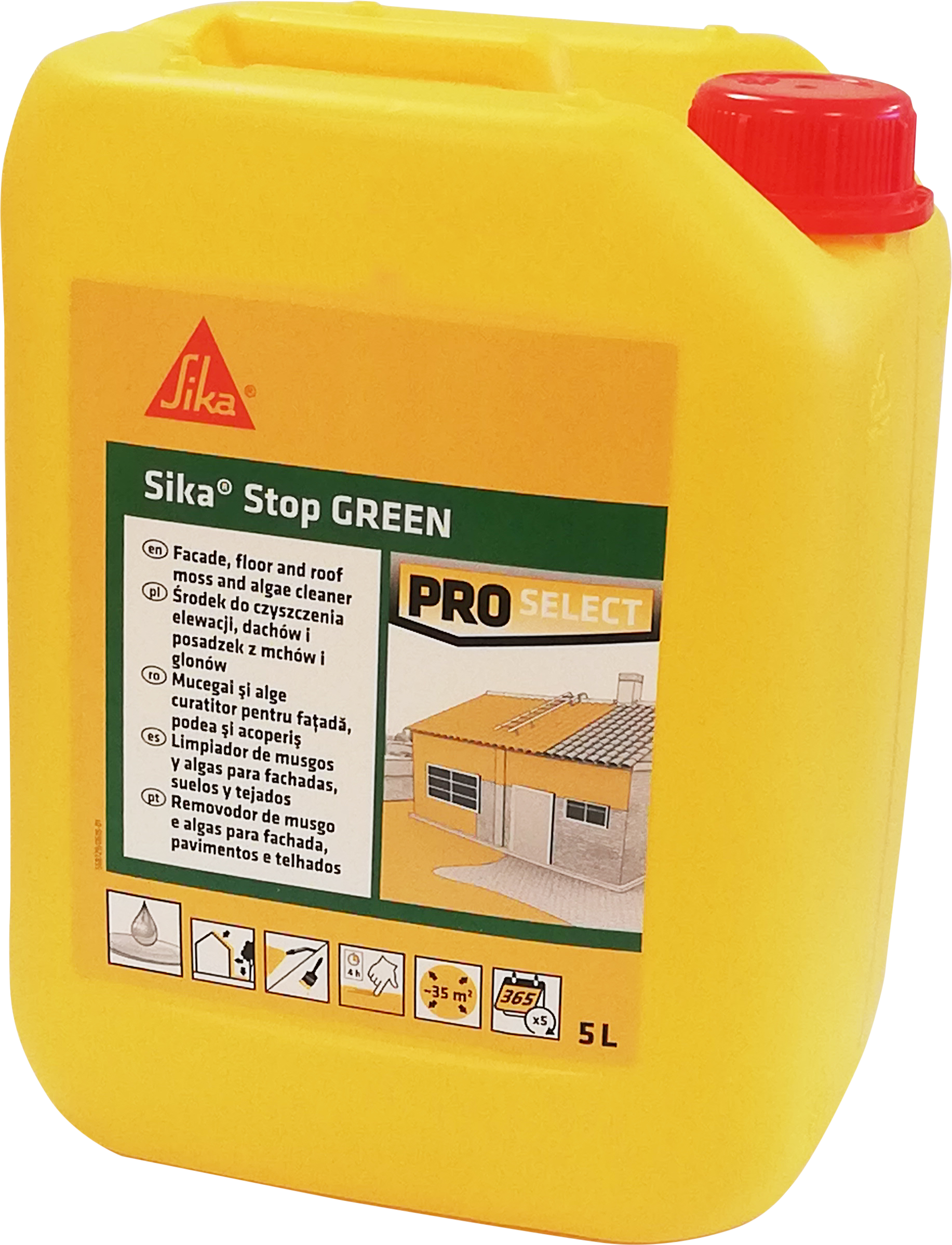 Limpiador antimoho SIKA Stop Green 5L