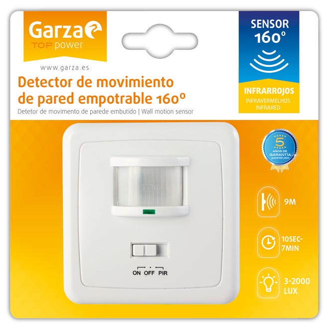 Detector de movimiento - Enchufe con Luz Quitamiedos – Garza