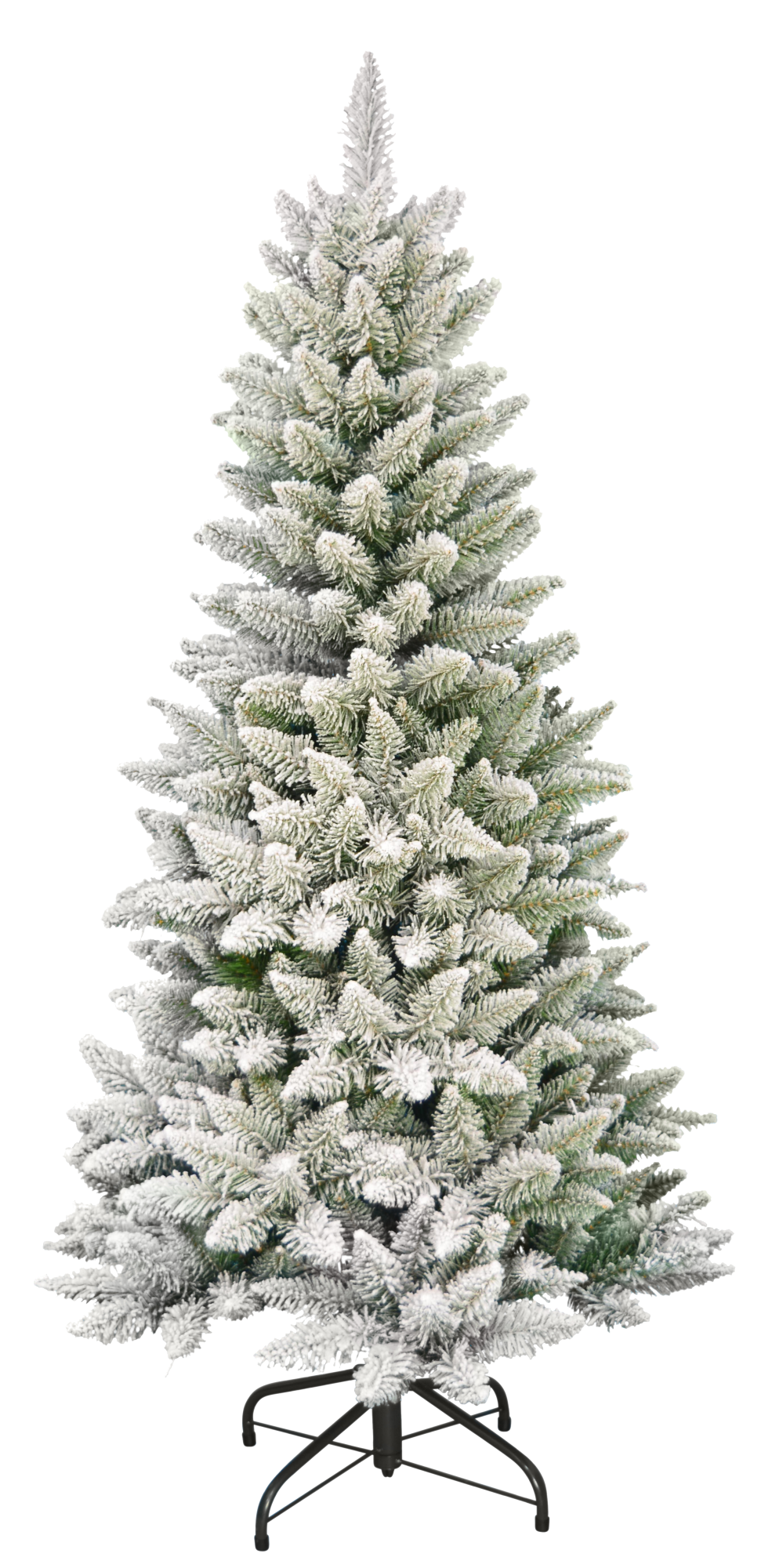 Árbol de Navidad verde nevado 150 cm Leroy Merlin