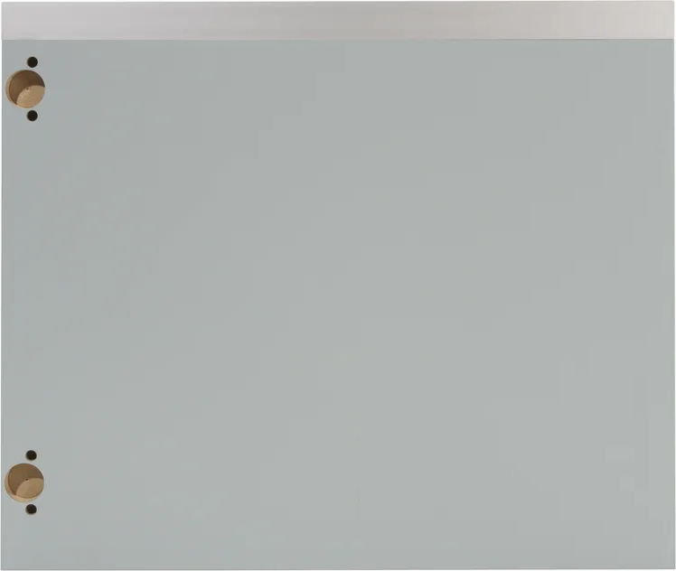 Puerta mueble cocina mikonos aguamarina brillo 59,7x50,9 cm