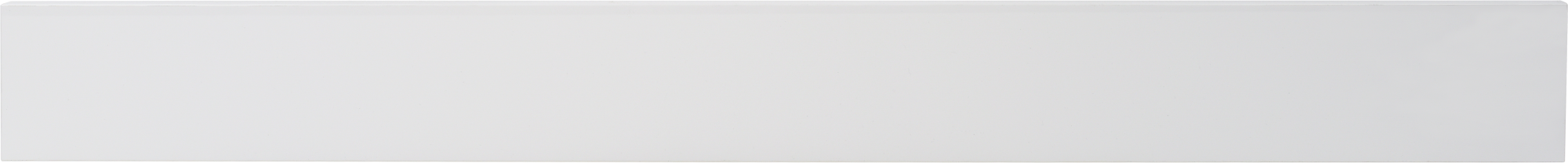 Frente de cajón de cocina atenas blanco brillo h 12.8 x l 120 cm