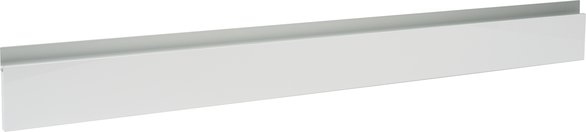 Frente para cajón mikonos blanco brillo 119,7x12,5 cm