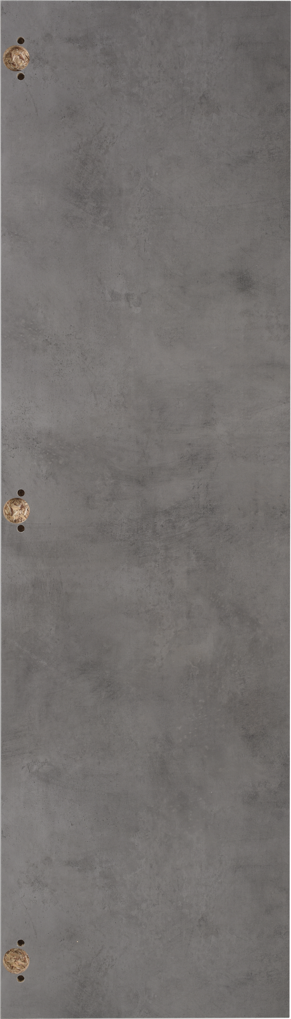 Costado para mueble de cocina atenas cemento oscuro h 214.4 x l 60 cm