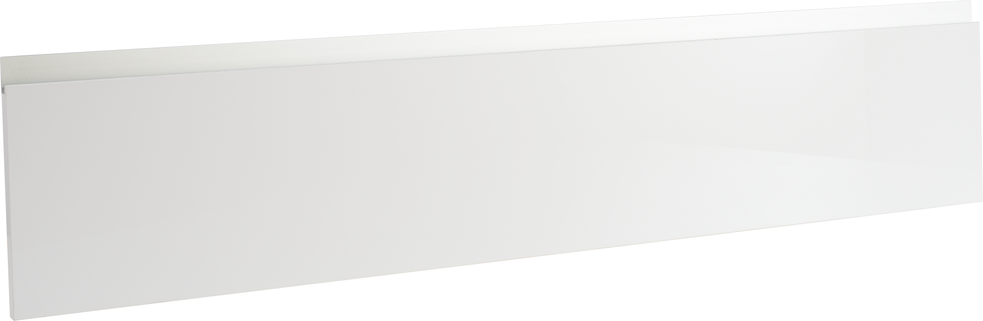 Frente para cajón mikonos blanco brillo 119,7x25,3 cm