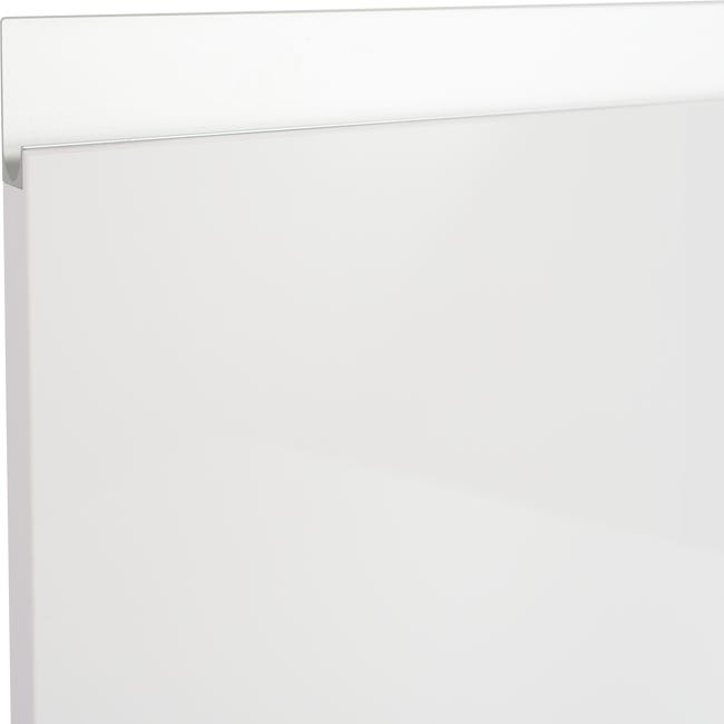 Frente para mueble de cocina Mikonos blanco brillo 25,6x60 cm