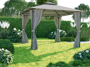 Kozyard Elizabeth - Pérgola con listones para exteriores, pérgola de  aluminio, cenador impermeable con techo ajustable para terraza al aire  libre