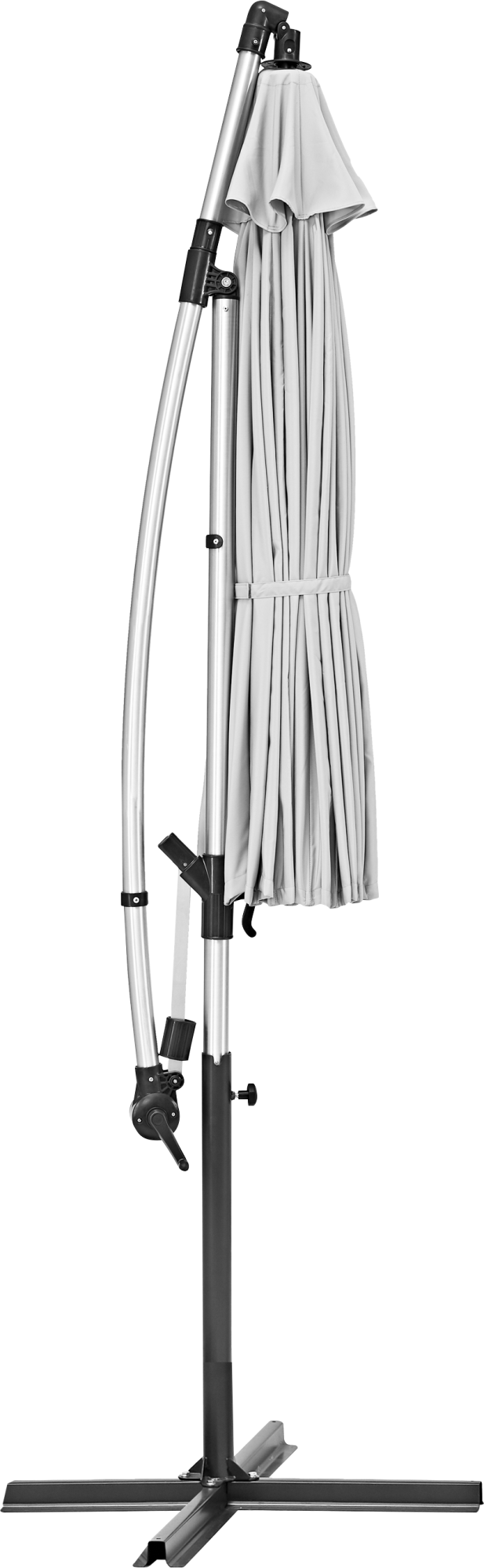 Parasol redondo de aluminio naterial sinae blanco ø 284 cm de la marca NATERIAL Parasol redondo de aluminio naterial sinae blanco ø 284 cm de la marca NATERIAL