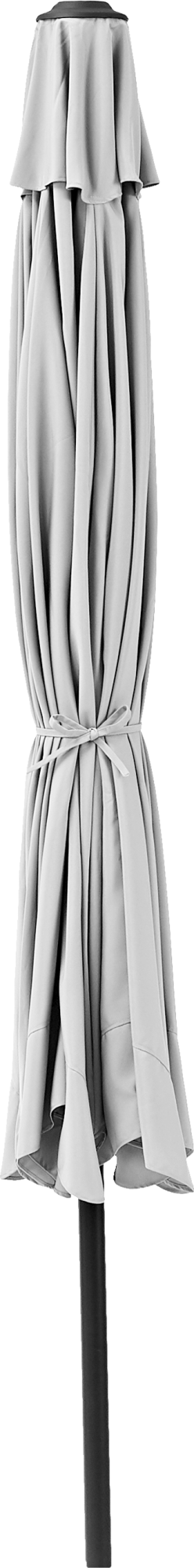 Parasol hexagonal de aluminio / acero naterial avea blanco ø 296 cm de la marca NATERIAL