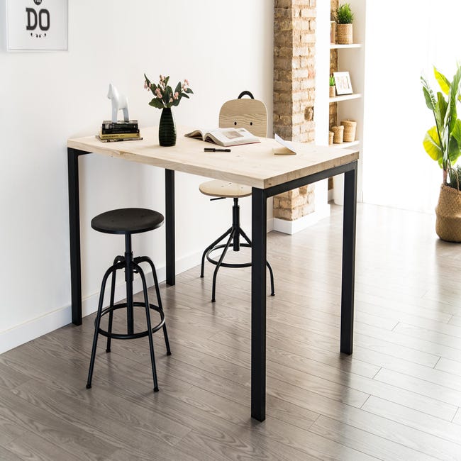 Patas de mesa plegables para proyectos de bricolaje, muebles de
