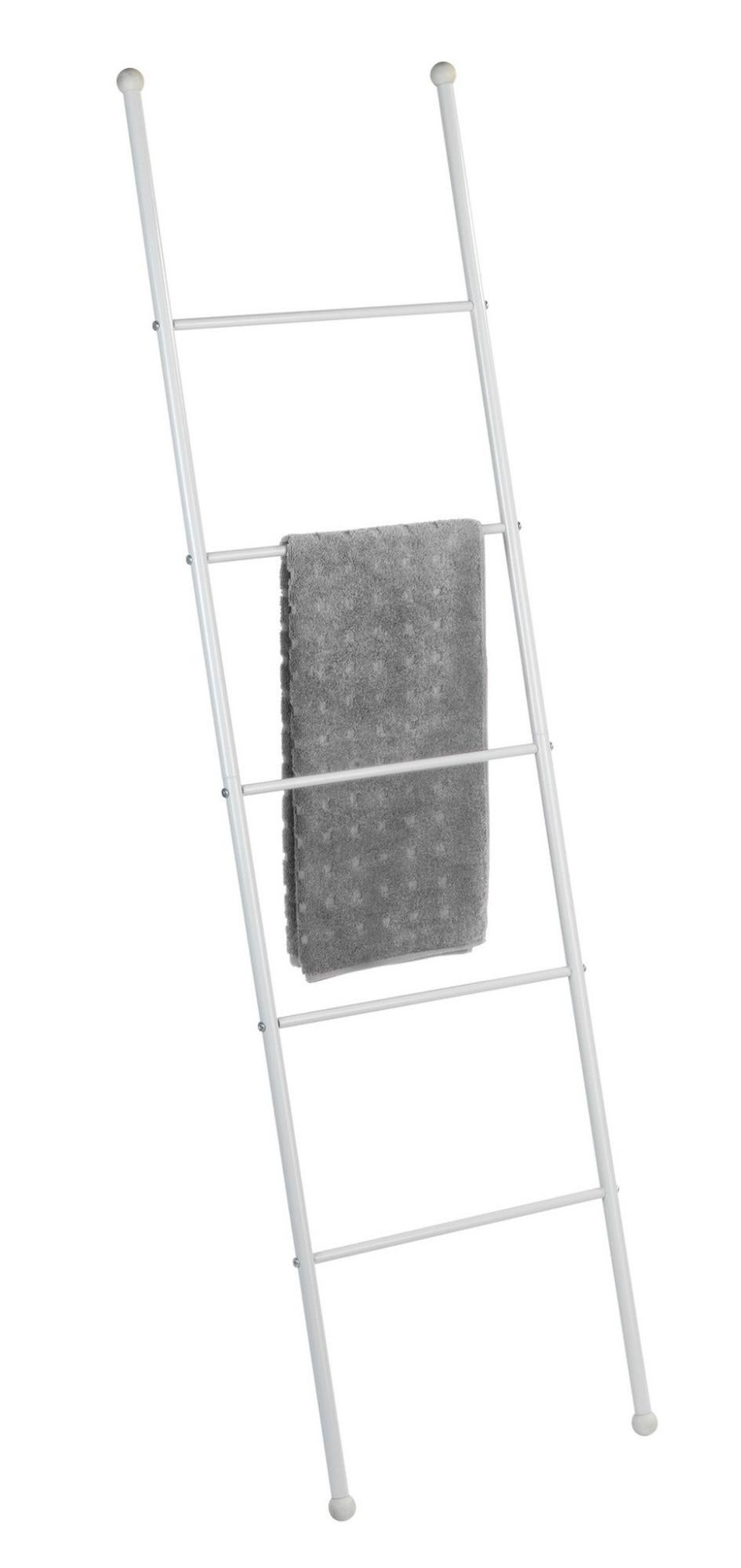 Toallero en escalera viva blanco 43x156.5 cm