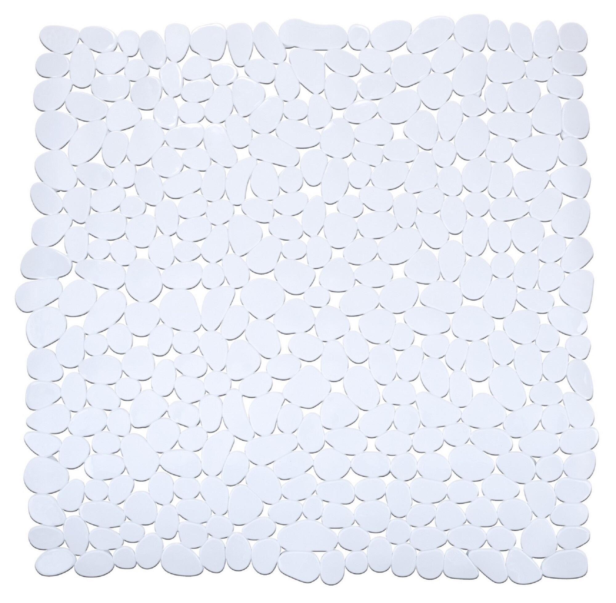 Alfombra antideslizante paradise blanco 54x54 cm