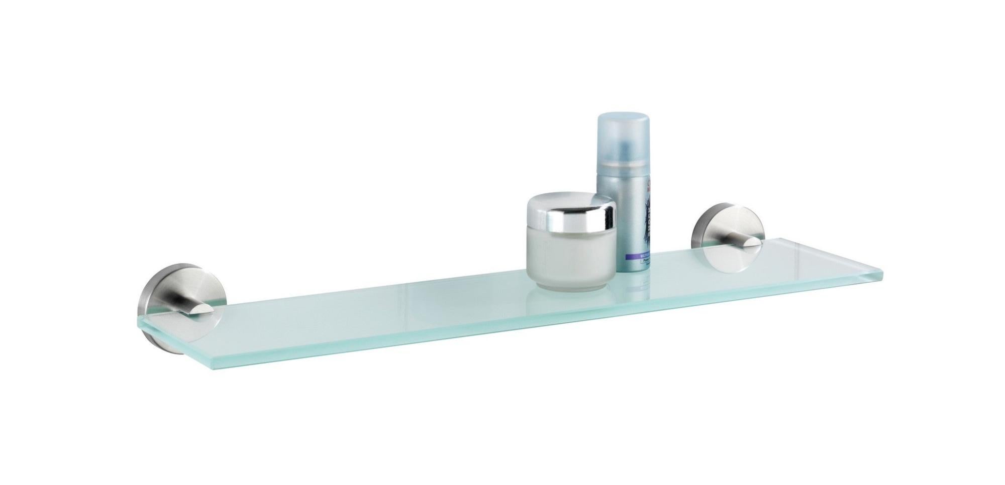 Estante de baño gris/plata 46.5x5.5x13.5 cm de la marca Wenko