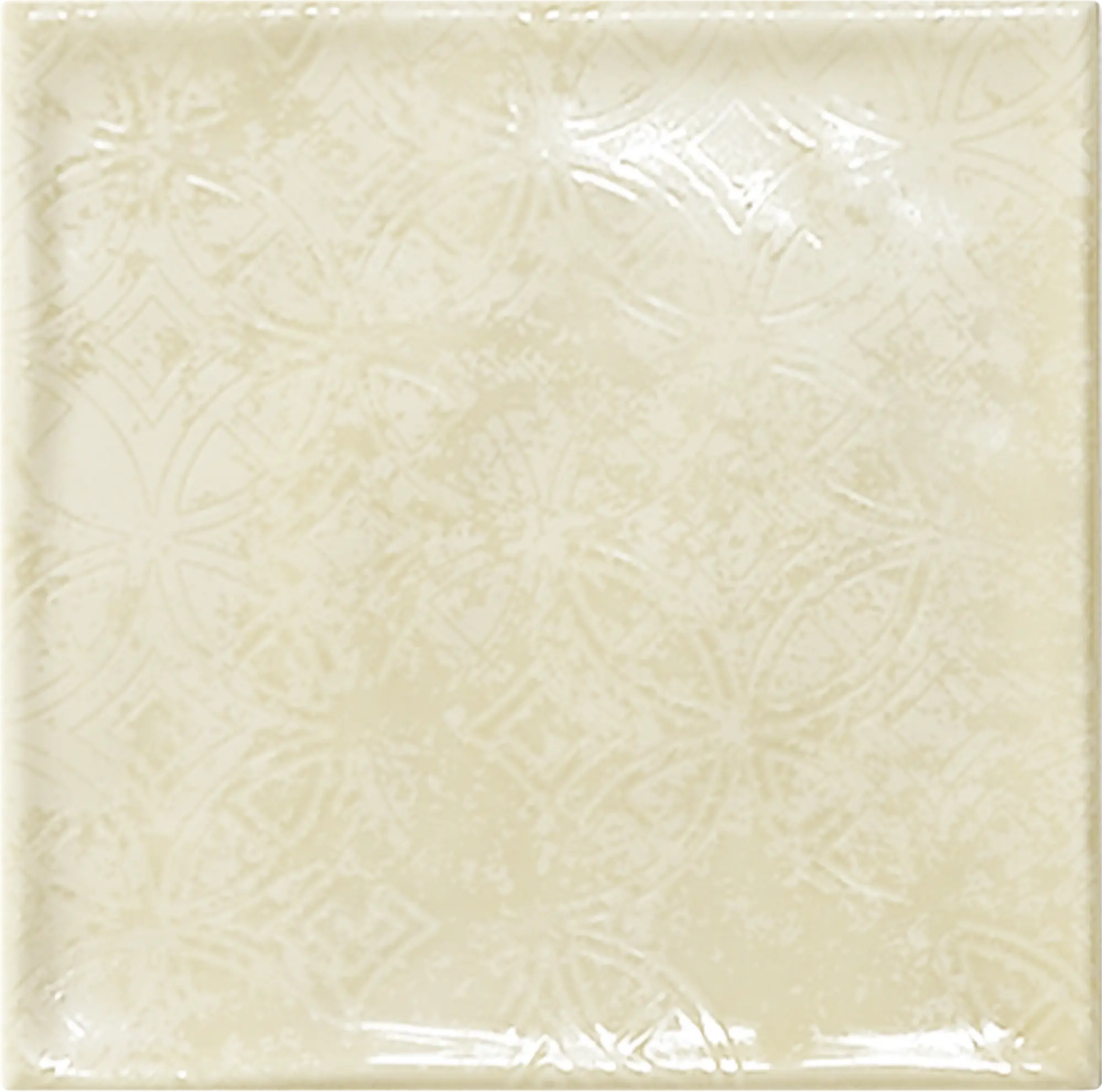 Azulejo cerámico chic efecto beige 15x15 cm