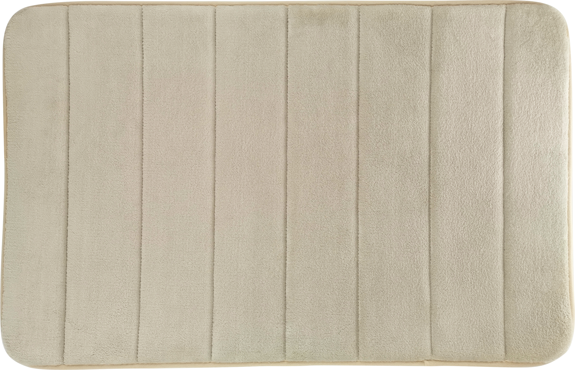 Alfombra de baño rectangular cocoon 50x80 cm beige de la marca SENSEA