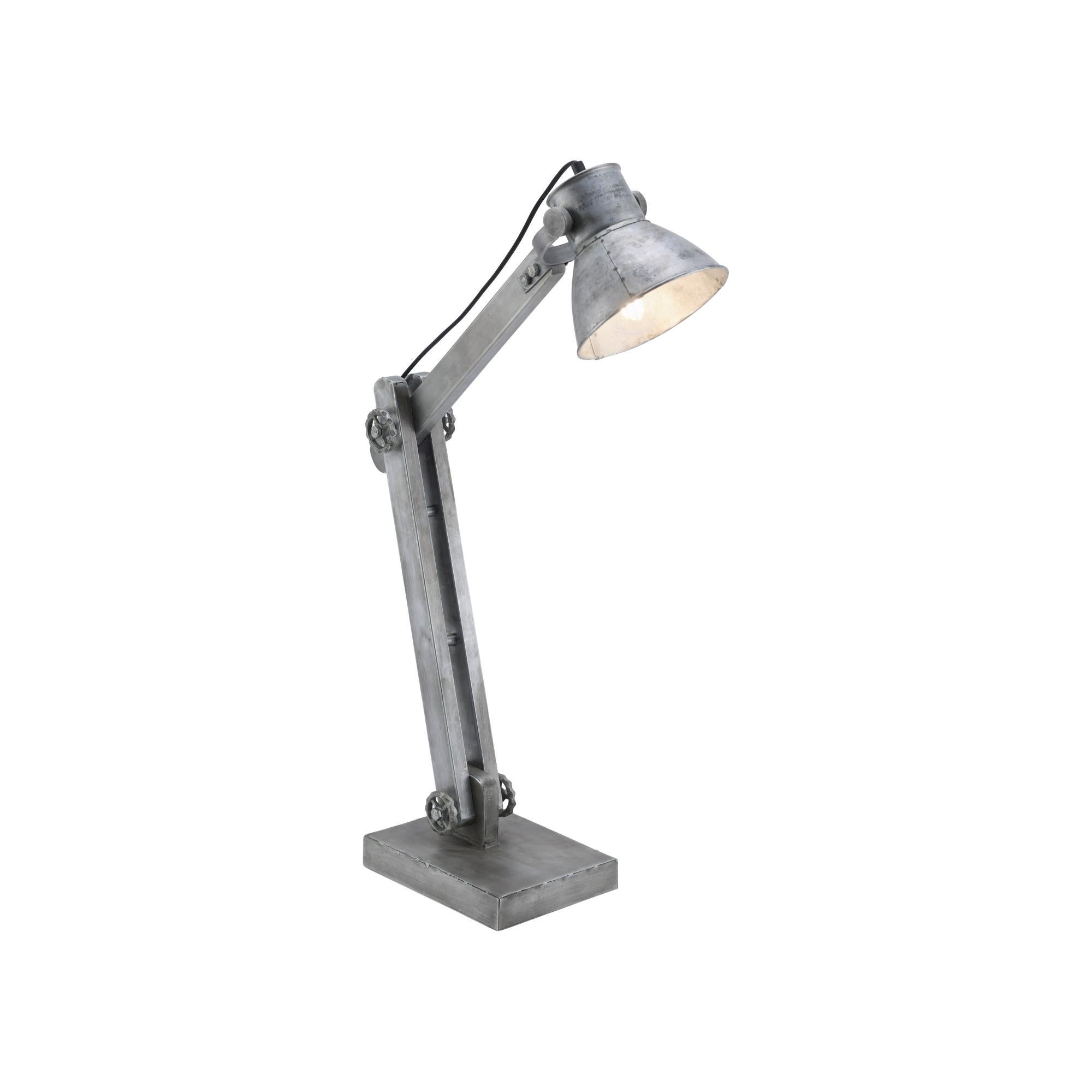 Lámpara de mesa samia e27 25w metal