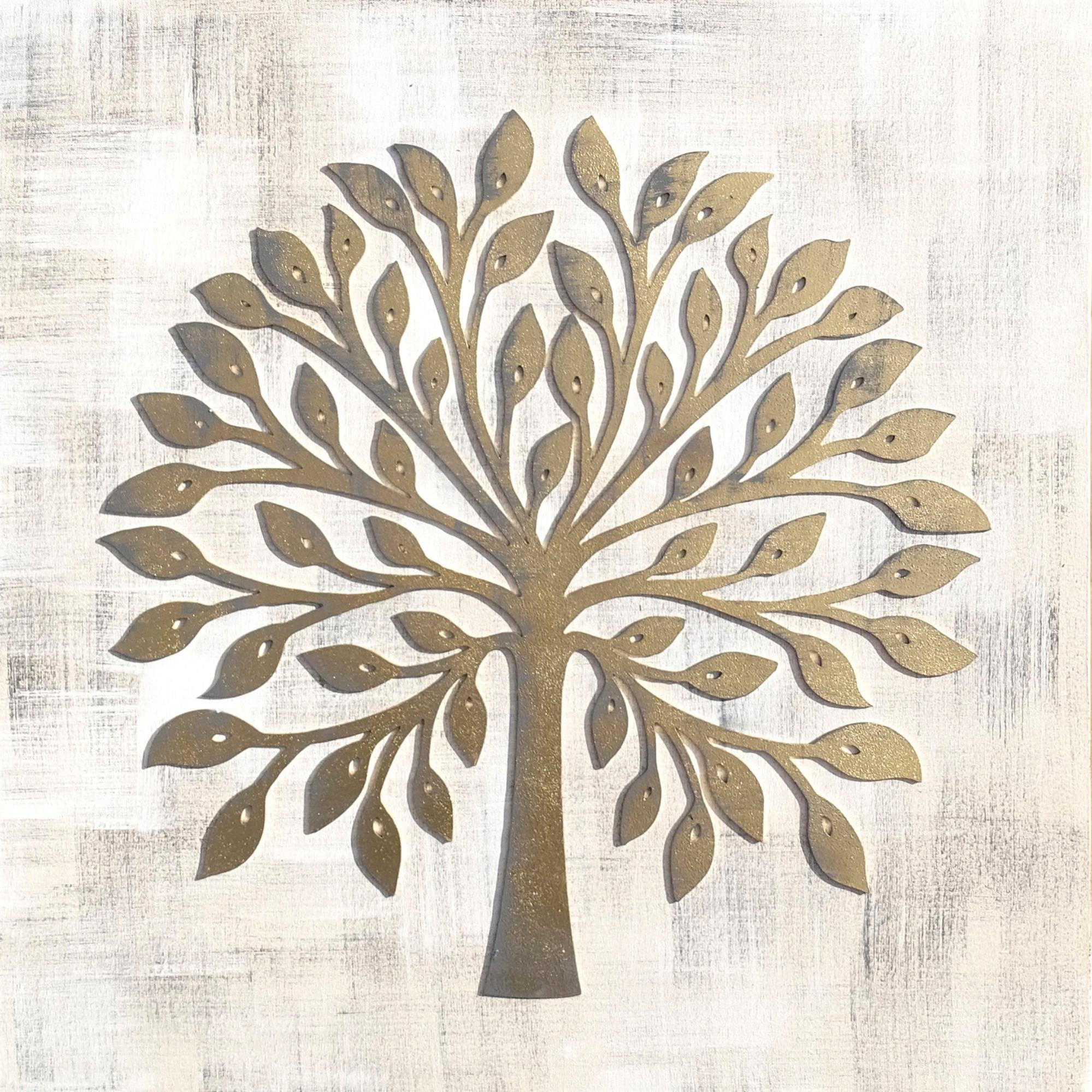 Pintura Láser árbol Dorado 50 X 50 Cm Leroy Merlin Pintura Láser árbol Dorado 50 X 50 Cm Leroy Merlin
