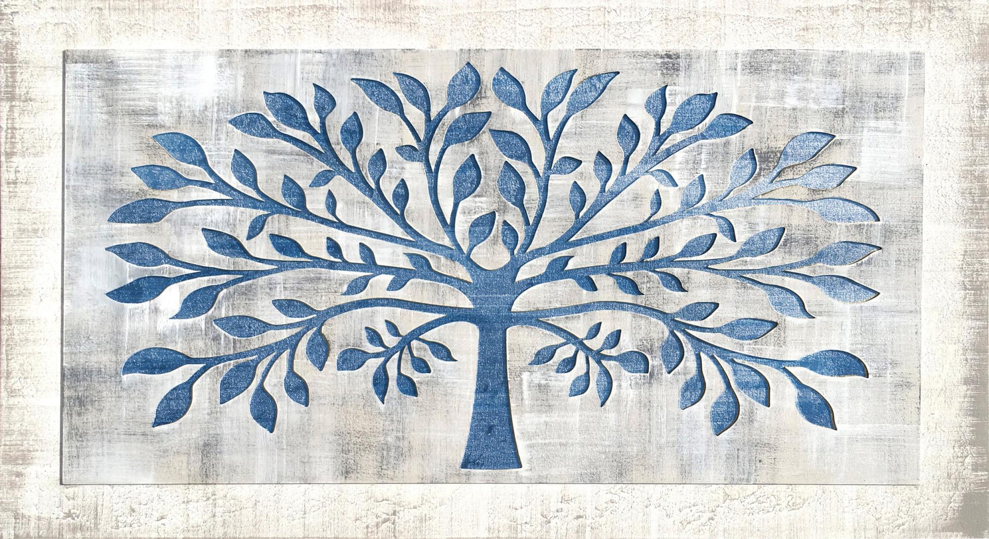 Pintura Láser árbol Azul 60 X 110 Cm Leroy Merlin Pintura Láser árbol Azul 60 X 110 Cm Leroy Merlin
