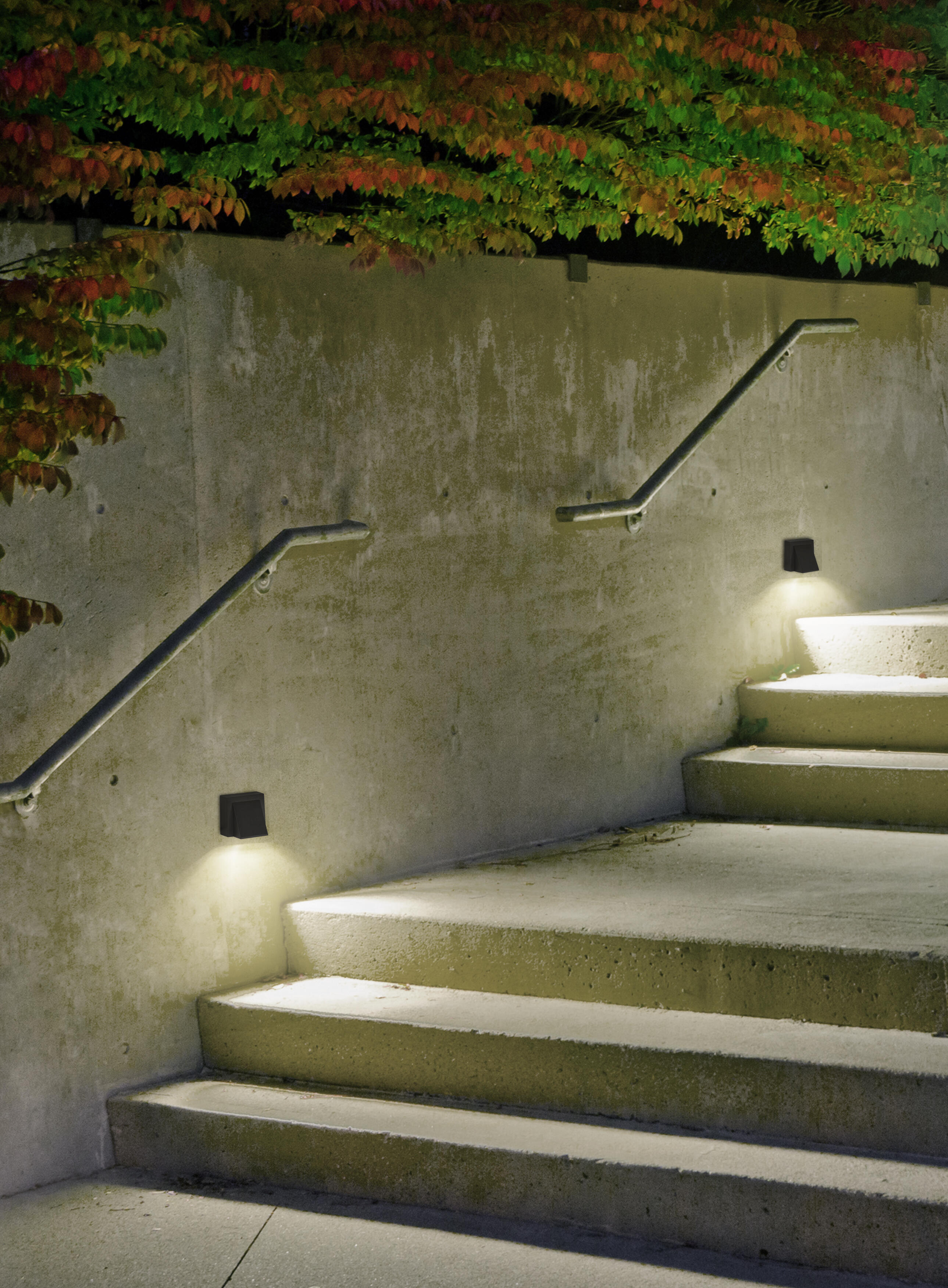 Aplique de exterior loyd 1 x led 2.1 negro